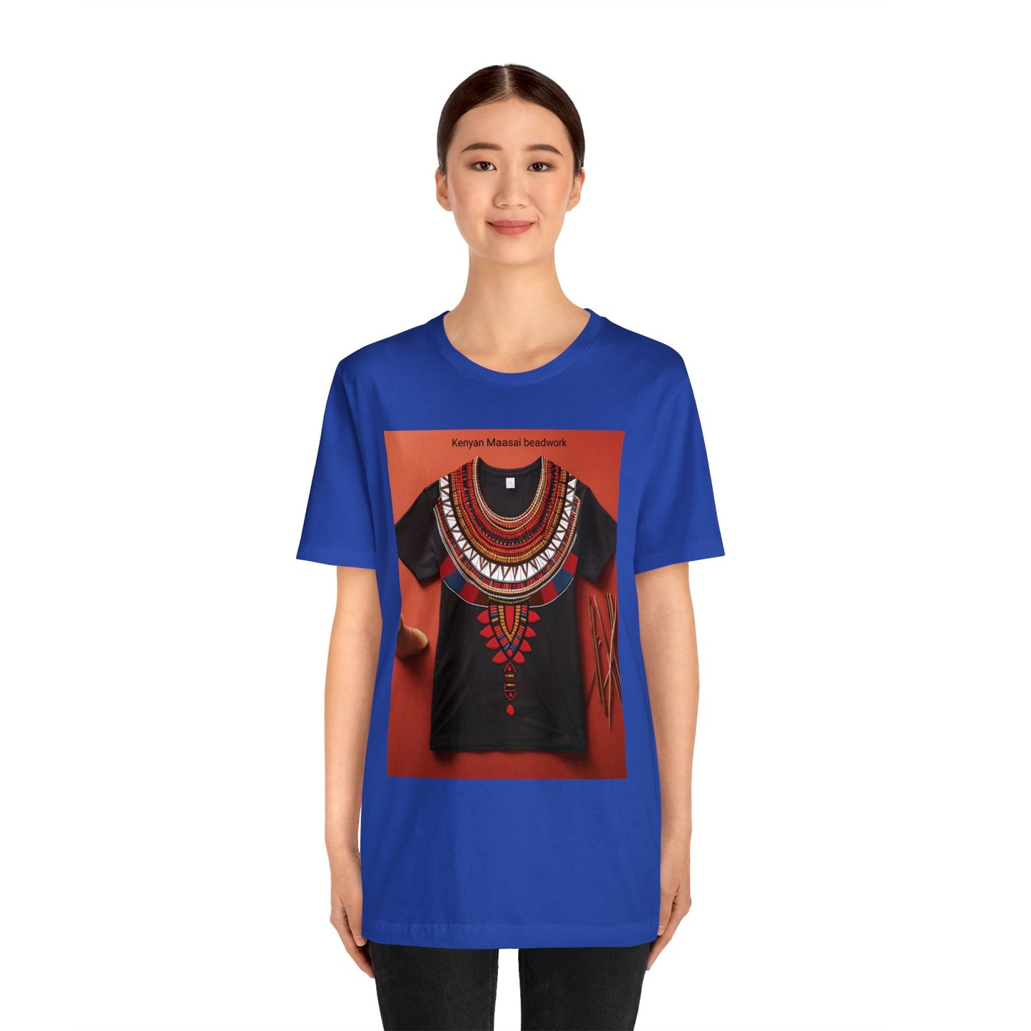 Kenyan Maasai beadwork T-Shirt