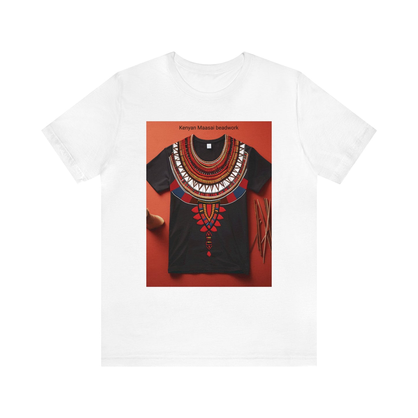 Kenyan Maasai beadwork T-Shirt