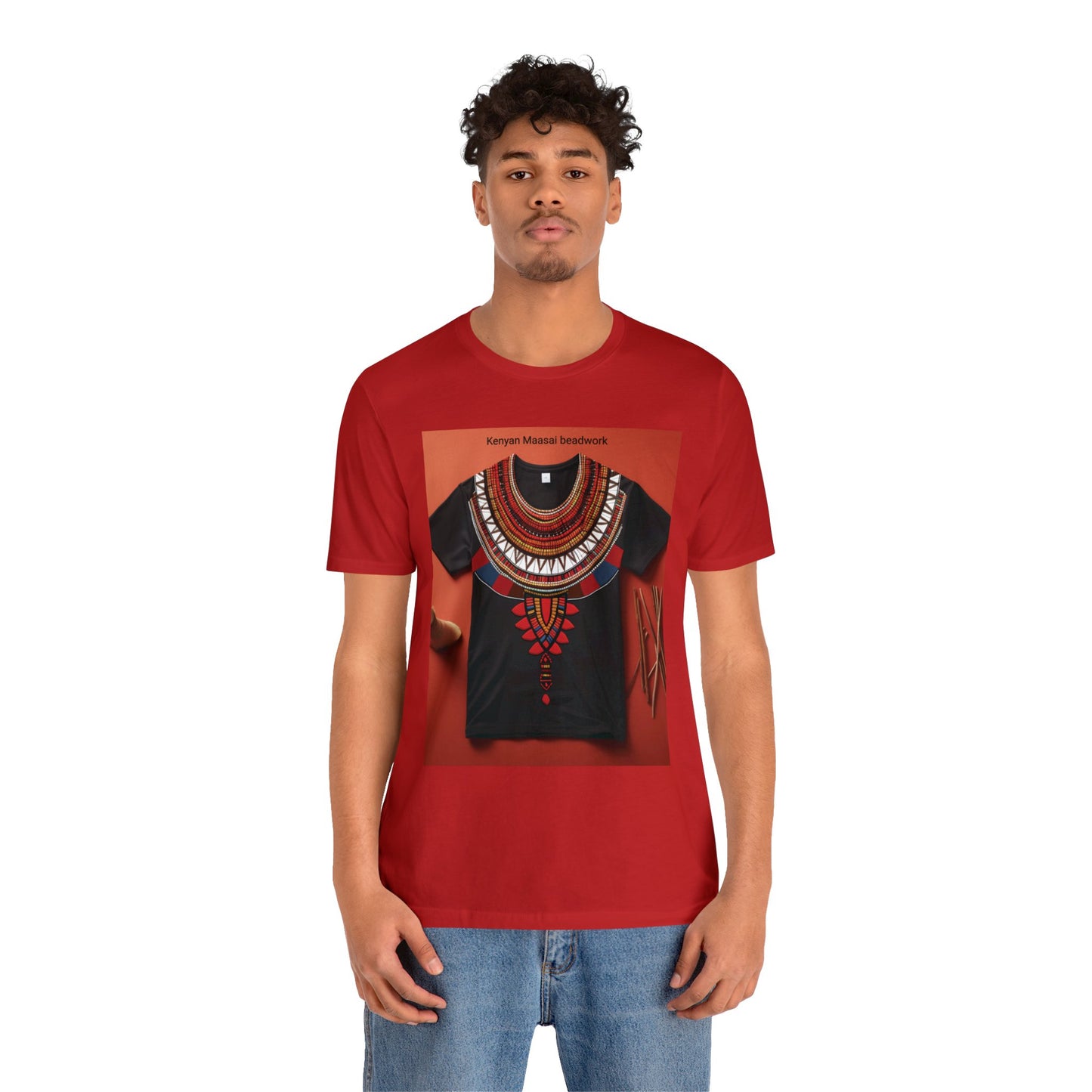 Kenyan Maasai beadwork T-Shirt