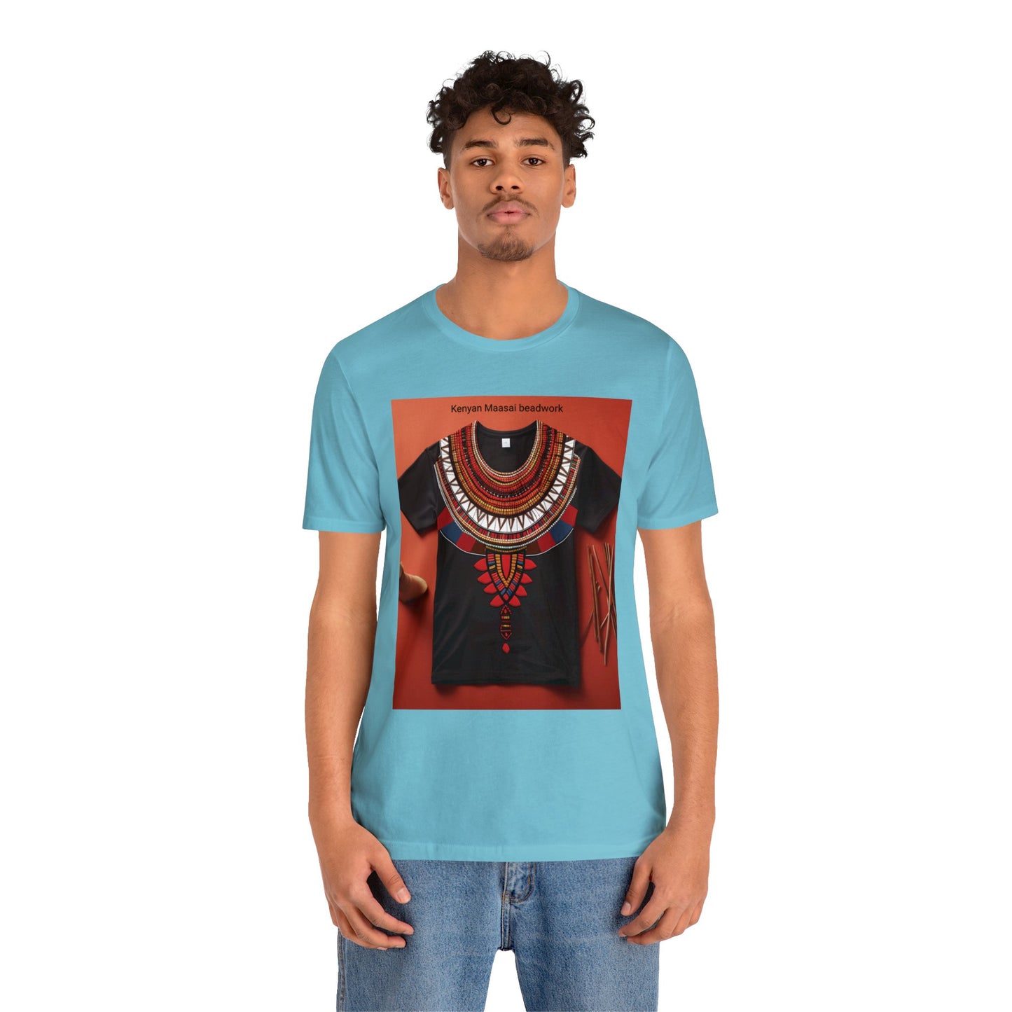 Kenyan Maasai beadwork T-Shirt