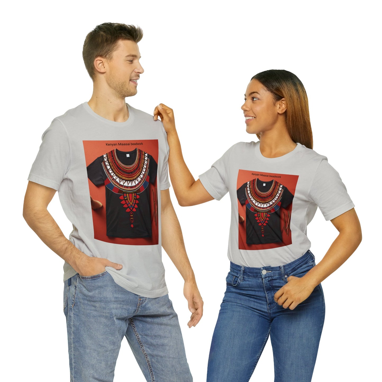 Kenyan Maasai beadwork T-Shirt