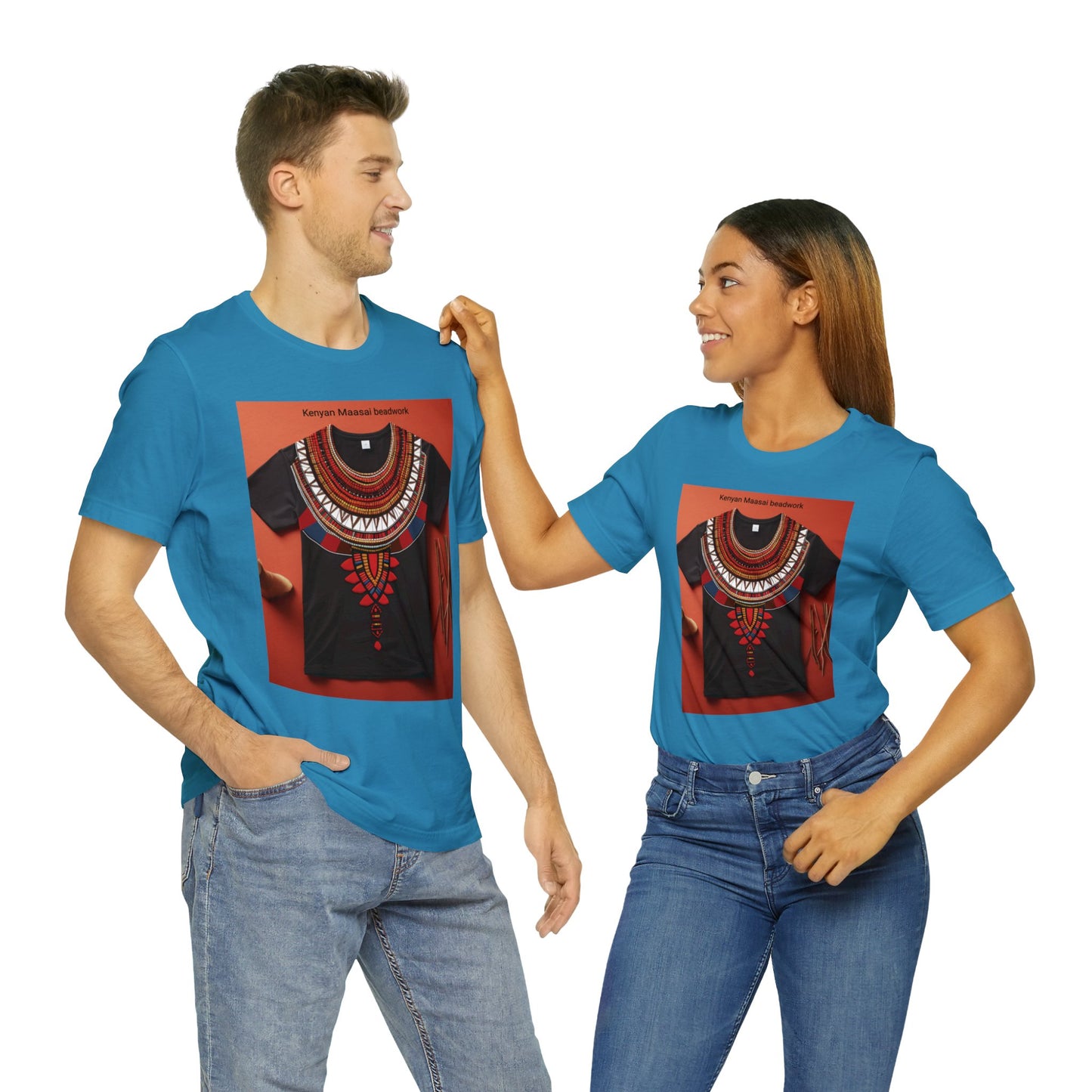 Kenyan Maasai beadwork T-Shirt