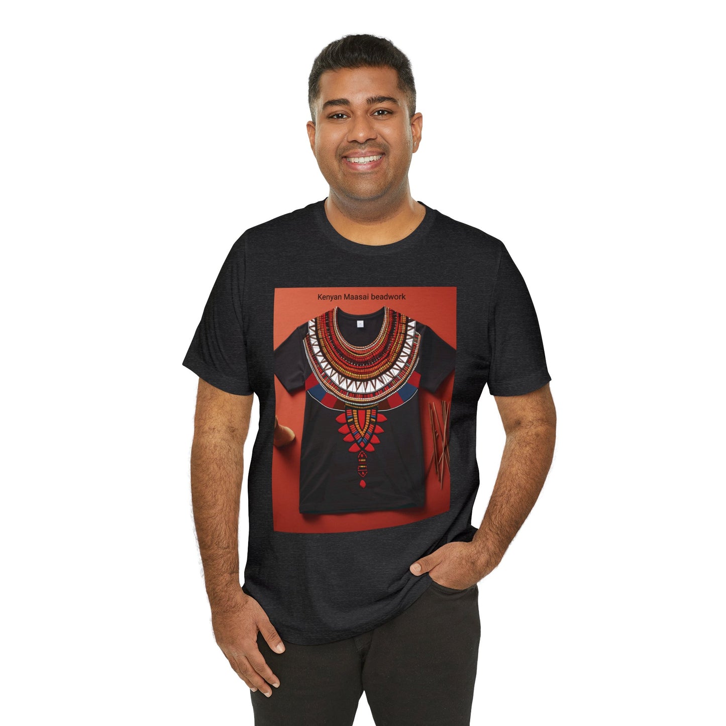 Kenyan Maasai beadwork T-Shirt