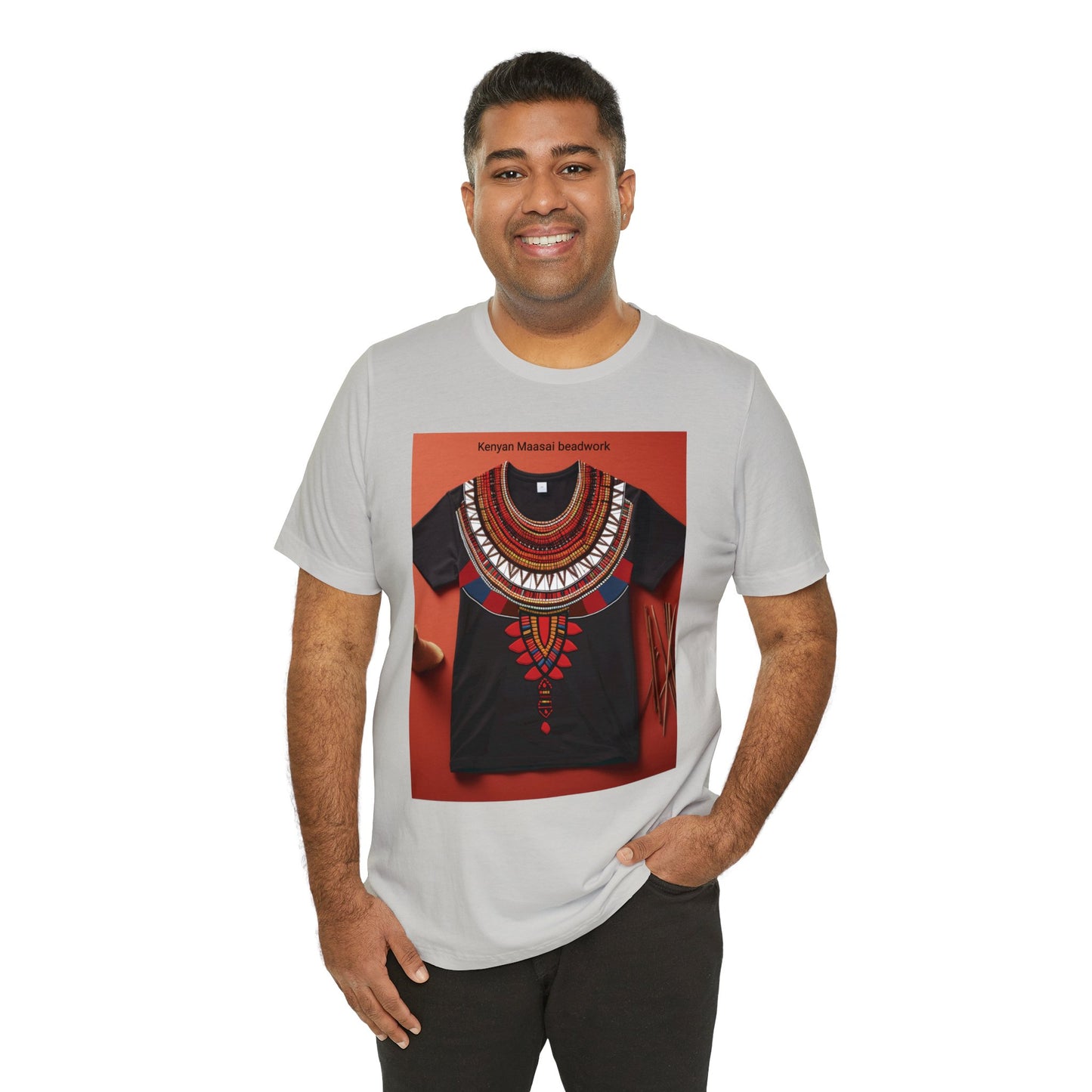 Kenyan Maasai beadwork T-Shirt