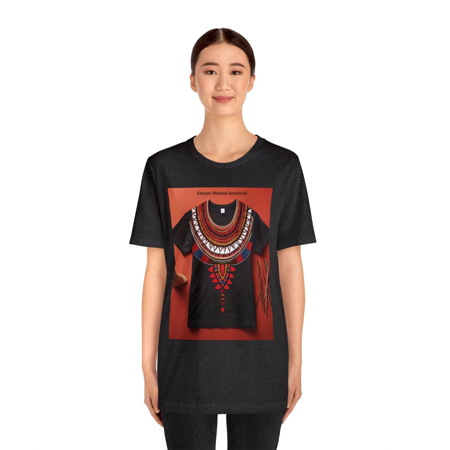 Kenyan Maasai beadwork T-Shirt